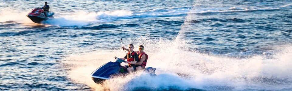 Banana Boat Activity in  Boracay